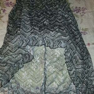 Brand New!!! Junior's Black and White Skirt
